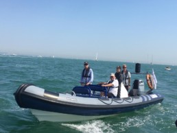 Rocket rib charters at sea cowes torquay powerboat race